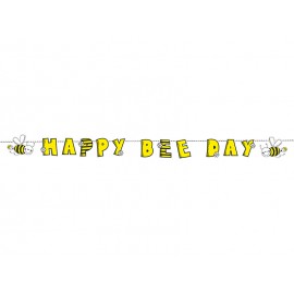 Pakabinama girlianda "Happy Bee Day"